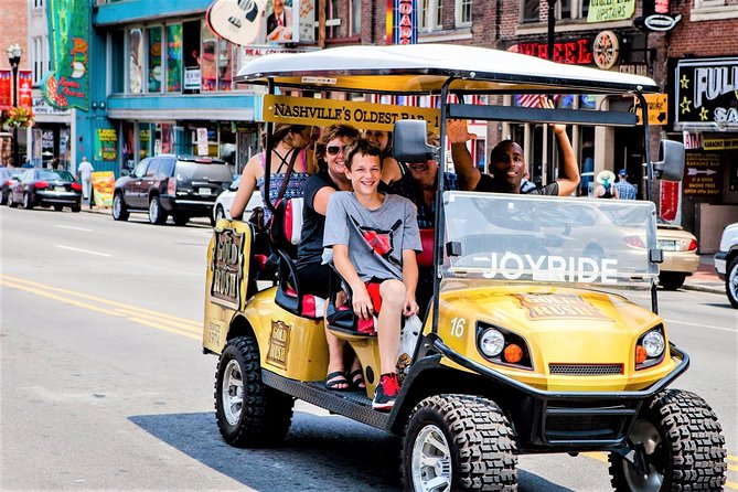 Explore the City of Nashville Sightseeing Tour by Golf Cart - Key points at a glance