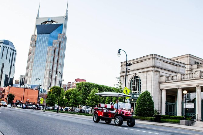 Explore the City of Nashville Sightseeing Tour by Golf Cart - Ryman Auditorium and Tootsie’s