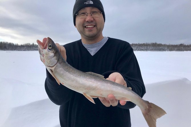 Fairbanks Ice Fishing Expedition in a Heated Cabin with Fish Cookout - Key points at a glance