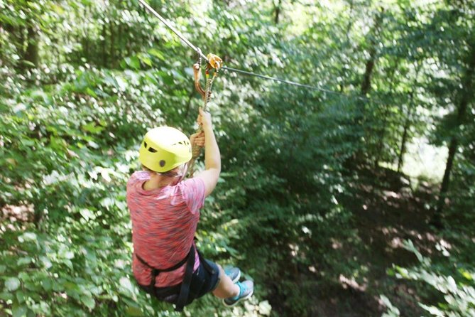 Fontanel Zipline Forest Adventure at Nashville North - What the 90-Minute Tour Feels Like