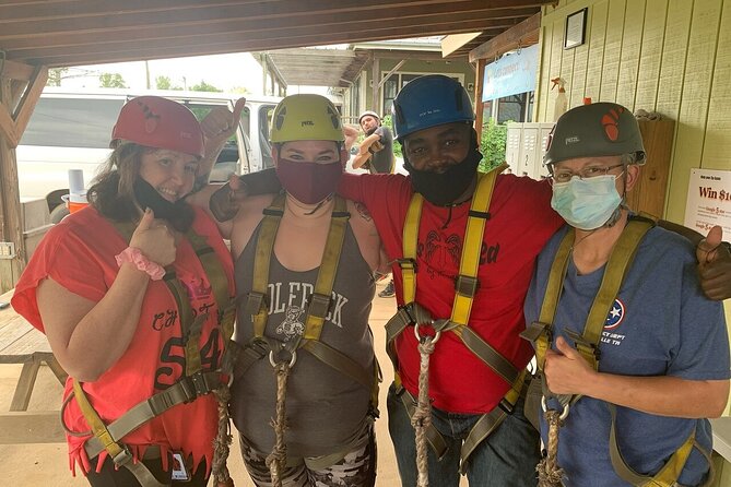 Fontanel Zipline Forest Adventure at Nashville North - Safety and Equipment