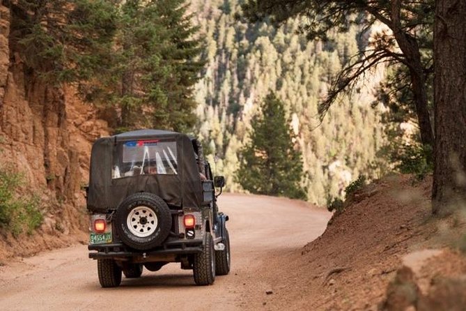 Foothills, History, and Garden of the Gods Jeep Tour - Cheyenne Canyon and Helen Hunt Falls