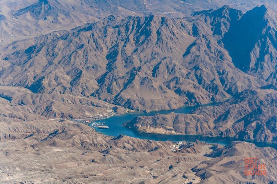 From Las Vegas: Grand Canyon West Rim Airplane Tour - The West Rim aerial view lasts about 1.5 hours
