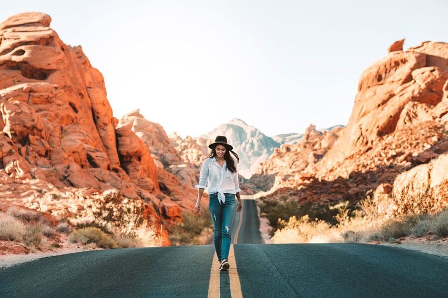 From Las Vegas: Valley of Fire State Park Tour - Walking Among the Sandstone Formations