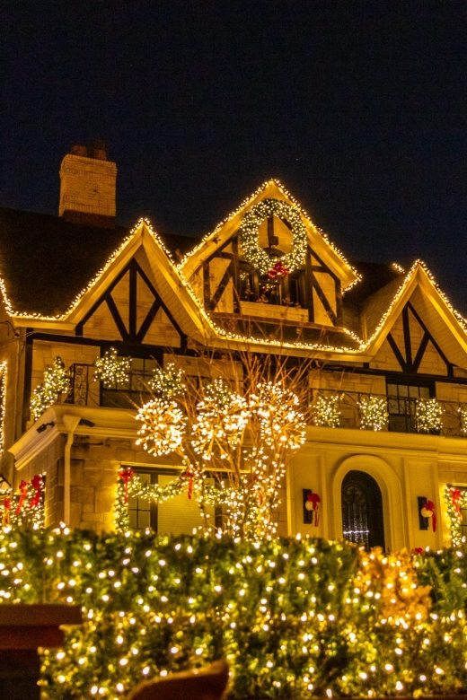 From Manhattan: 4-Hour Dyker Heights Holiday Lights Bus Tour - Comfort, crowds, and the real pace