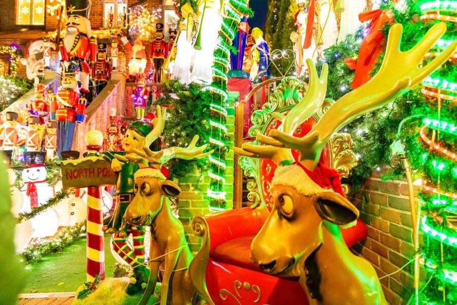 From Manhattan: 4-Hour Dyker Heights Holiday Lights Bus Tour - What the $63 price really covers