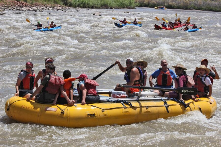 From Moab: Colorado River Guided Rafting Trip - Starting gently on the Colorado River