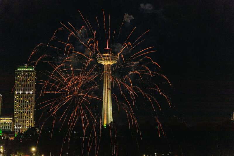 From New York City: Niagara Falls One Day Tour - Goat Island, Luna Island, and the river rapids