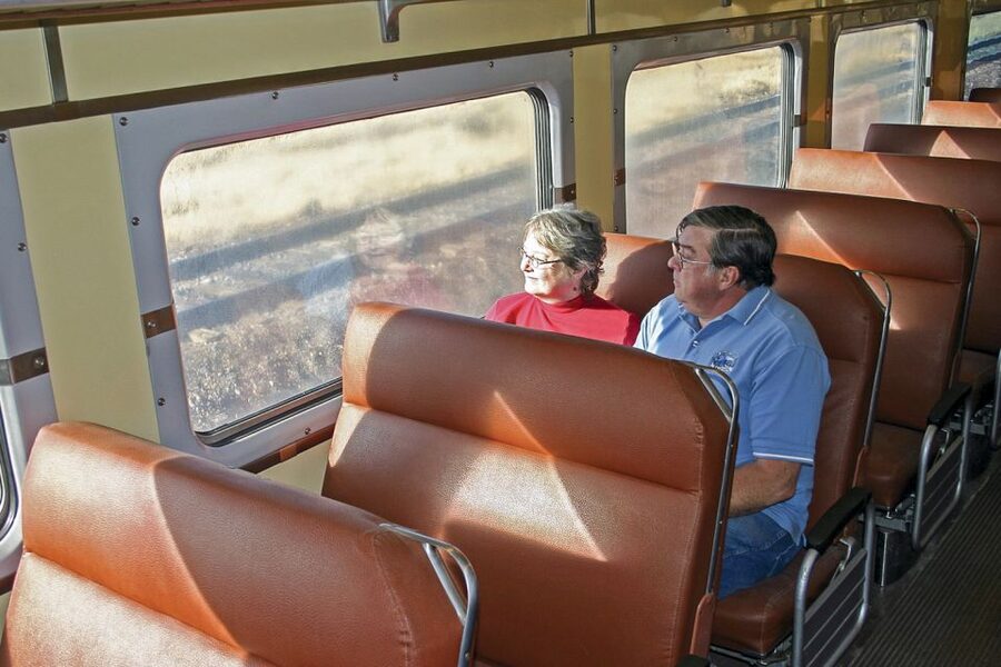 From Williams: Grand Canyon Railway Round-Trip Train Ticket - The 64-mile ride to the South Rim