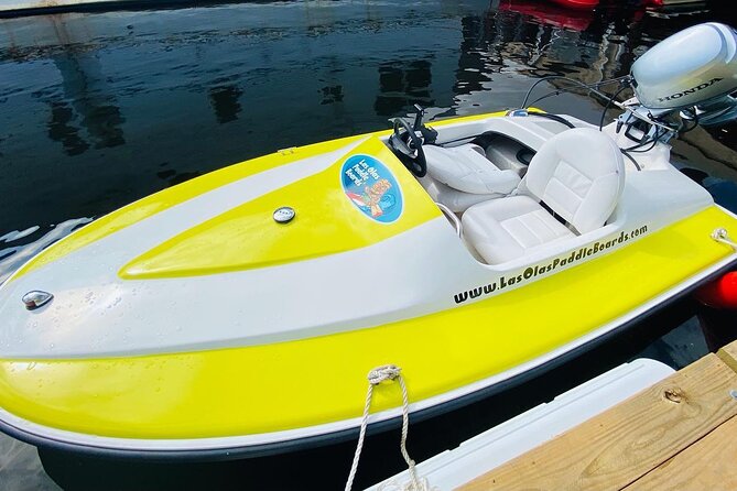Ft. Lauderdale Mini Powerboat Rental. Canal, Yacht, Mansion Tour - Along the canals and Intracoastal Waterway