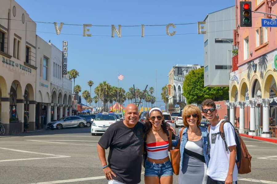 Full-Day City Tour of LA, Hollywood, Beverly Hills & Beaches - Venice Beach shows LA at its most offbeat