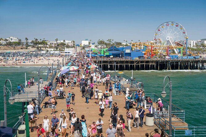 Full-Day LA Tour: Santa Monica, Hollywood and Beverly Hills - Hollywood Walk of Fame: famous, crowded, and schedule dependent