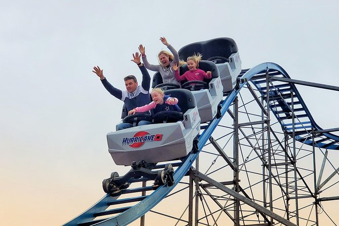 Fun Spot America Theme Parks- Kissimmee - Mine Blower and the main roller coasters