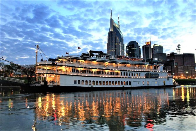 General Jackson Showboat Lunch or Dinner Cruise in Nashville - The Cumberland River Views and Downtown Bridge