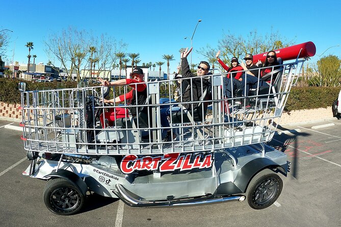 Giant Shopping Cart Limo Ride in Las Vegas - What the Cartzilla ride is really like