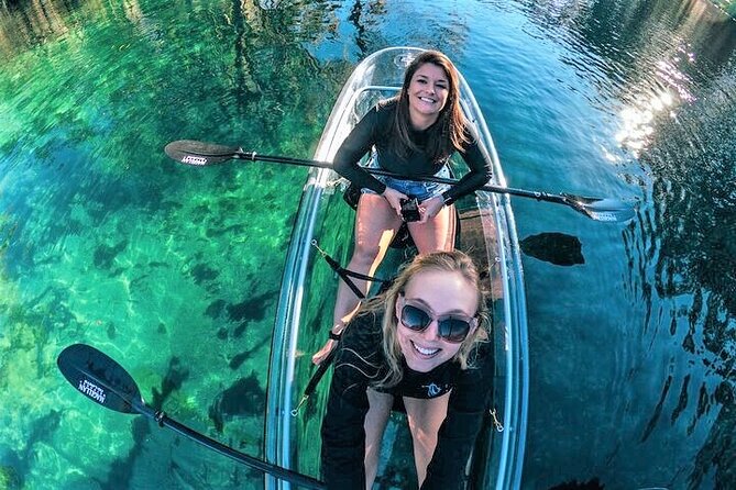 Glass Bottom Kayak Eco Tour through Rainbow Springs - Indian Creek and the walk in the water