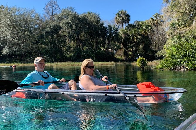 Glass Bottom Kayak Eco Tour through Rainbow Springs - What the $75 price really covers