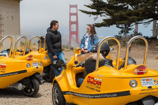 GoCar San Francisco Tour - Golden Gate Bridge views without crossing