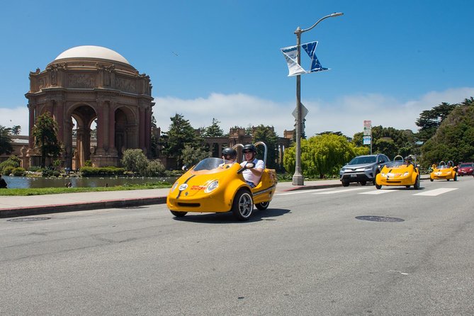 GoCar San Francisco Tour - Palace of Fine Arts: a calm opening stop