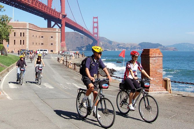 Golden Gate Bridge Guided Bicycle or E-Bike Tour from San Francisco to Sausalito - Fisherman’s Wharf and Fort Mason set the scene