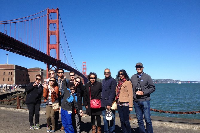 Golden Gate Bridge Muir Woods Sausalito with Optional Alcatraz - Sausalito offers one hour by the bay