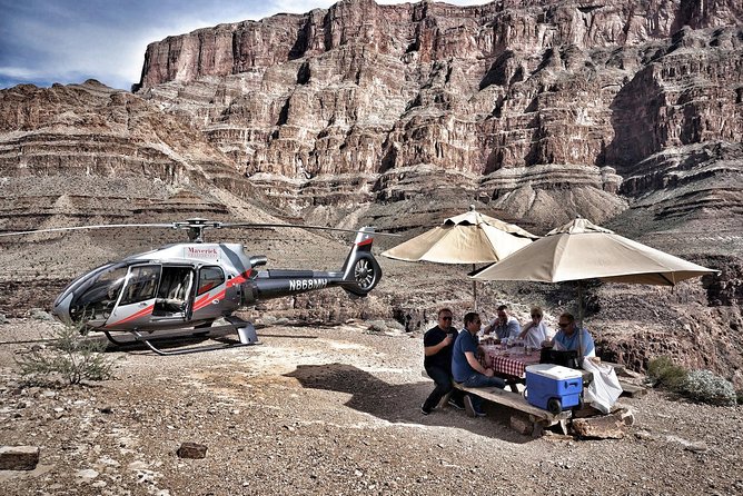 Grand Canyon Deluxe Helicopter Tour with Landing from Las Vegas - Check-in at 6075 Las Vegas Boulevard South