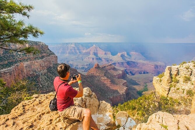 Grand Canyon National Park South with Optional Upgrades - Mather Point and the first canyon view