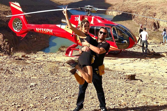 Grand Canyon West Rim Helicopter Tour with Champagne Toast - The flight to Grand Canyon West