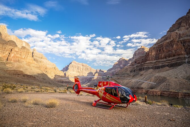 Grand Canyon West Rim Helicopter Tour with Champagne Toast - Boulder City check-in and the ride to the airport
