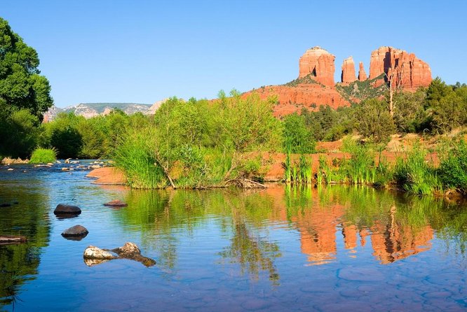 Grand Canyon with Sedona and Oak Creek Canyon Van Tour - Oak Creek Canyon from the van window
