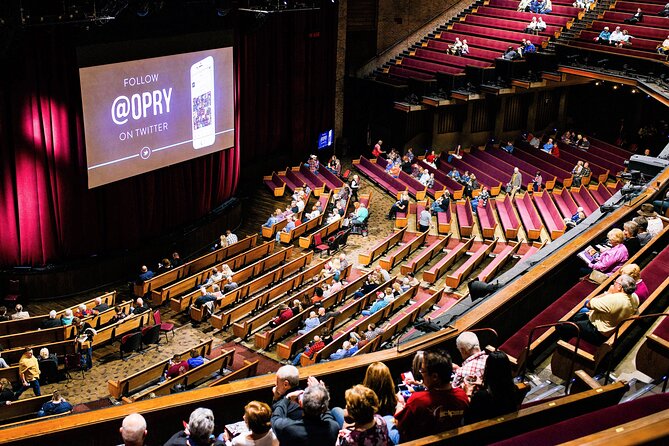 Grand Ole Opry Show Admission Ticket - The building, stage, and photo opportunities