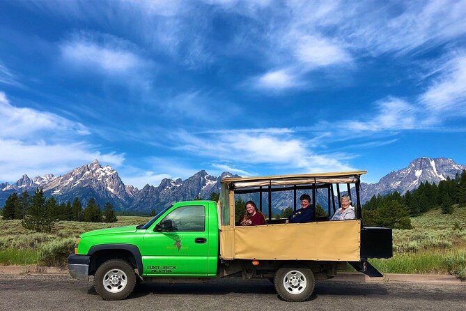 Grand Teton Wildlife Safari in a Enclosed or Open-Air Vehicle (season dependent) - Open-air rides in summer, warm vehicles in winter