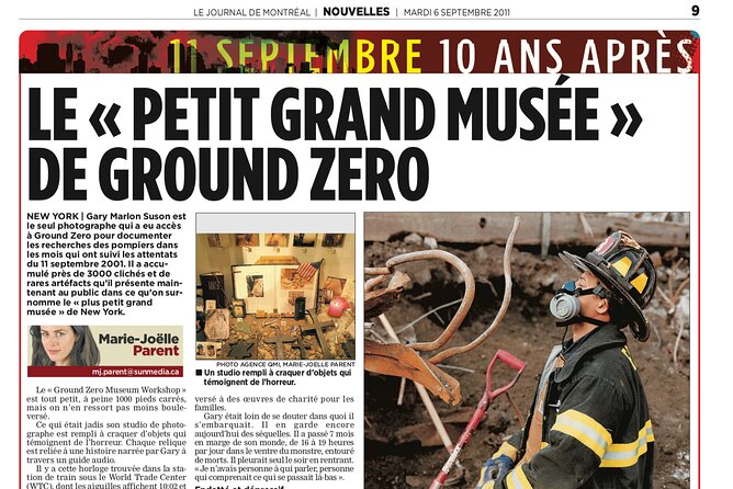 Ground Zero Museum Workshop Tour - Why the workshop feels emotional