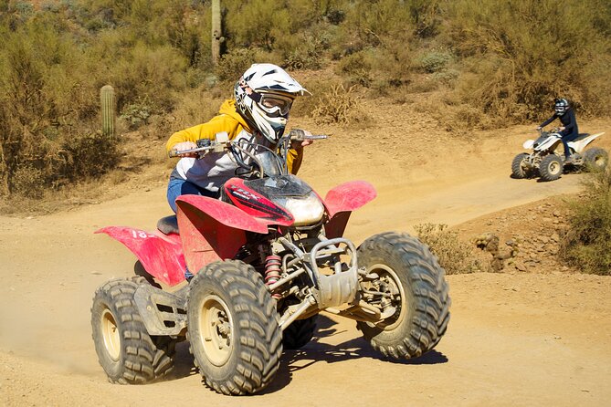 Guided Arizona Desert Tour by ATV - Centipede Tour - Leaving Phoenix for the Bradshaw Mountains