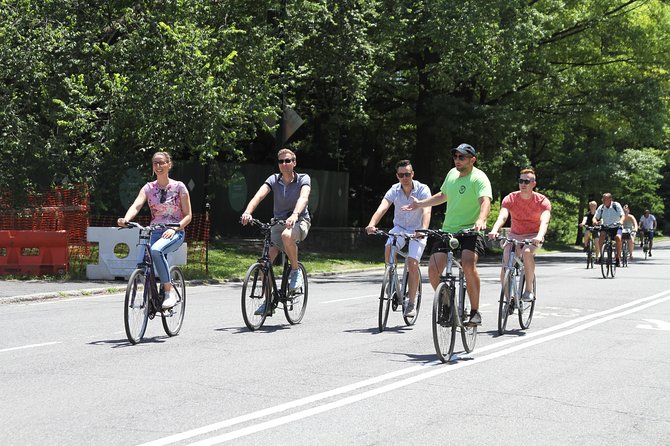 Guided Bike Tour of Central Park New York City - Columbus Circle to The Mall