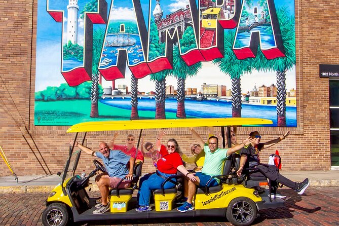Guided Tampa Sightseeing Tour in a Deluxe Street Legal Golf Cart - Key things to know before you book
