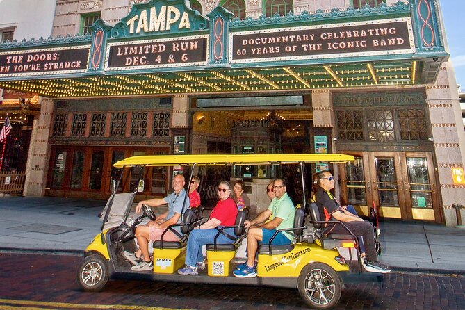 Guided Tampa Sightseeing Tour in a Deluxe Street Legal Golf Cart - University of Tampa and Curtis Hixon Waterfront Park