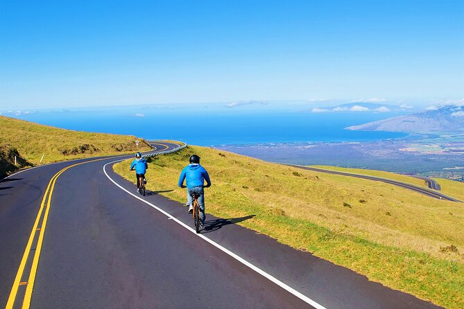 Haleakala Sunrise Best Self-Guided Bike Tour - The Kula shuttle break changes the ride