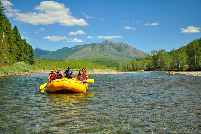 Half Day Scenic Float on the Middle Fork of the Flathead River - A gentle river trip beside Glacier National Park