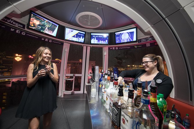 Happy Half Hour on The High Roller at The LINQ - The ride itself, from ground level to the top