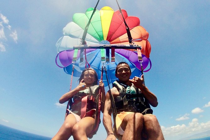 Hawaiian Parasail Since 1977 - Waikiki Beach and Diamond Head From the Water