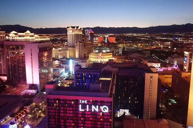 High Roller Wheel Admission Ticket at The LINQ - What you see during the slow rotation