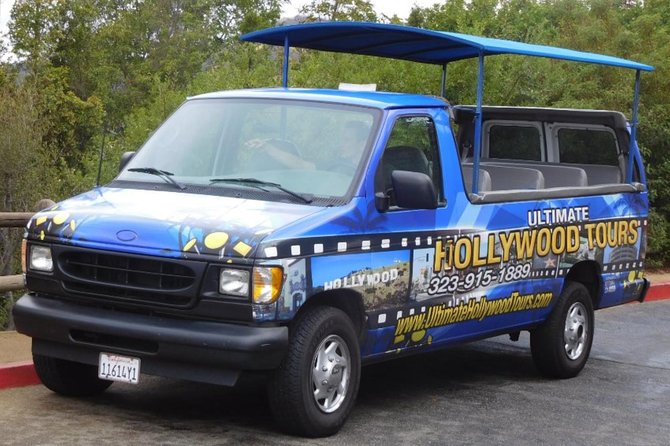 Hollywood, Beverly Hills and Celebrity Homes Open Air Van Tour - Hollywood history with a playful guide
