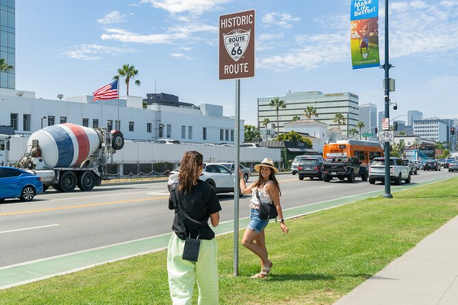Hollywood, Beverly Hills & Celebrity Homes Tour by Open Air Bus - Hollywood Boulevard, stars, and famous movie theaters