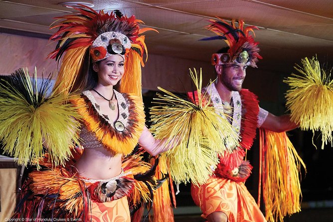 Honolulu: Three Star Deluxe Sunset Dinner Cruise and Show - How the itinerary unfolds from Pier 81 to Waikiki