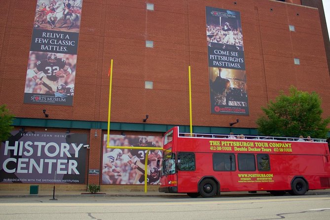 HOP ON-HOP OFF TOUR PASS- All Day Sightseeing Tour Pass - The Omni William Penn and PPG Paints Arena
