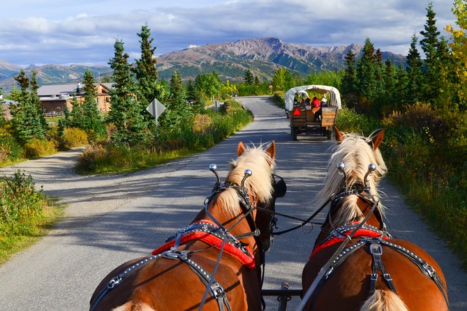 Horse-Drawn Covered Wagon Ride with Backcountry Dining - A pioneer-style start at Black Diamond Resort