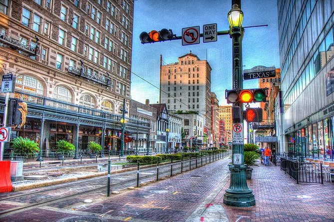 Houston's Official City & Mural Tour! - Historic homes, the library, and old Houston