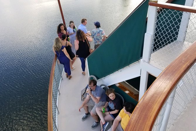 Hudson River Sightseeing Cruise from Albany - Food, drinks, and the three-deck setup