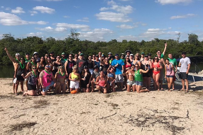 Island Time Boat Cruise in Fort Lauderdale - Swimming at the local sandbar